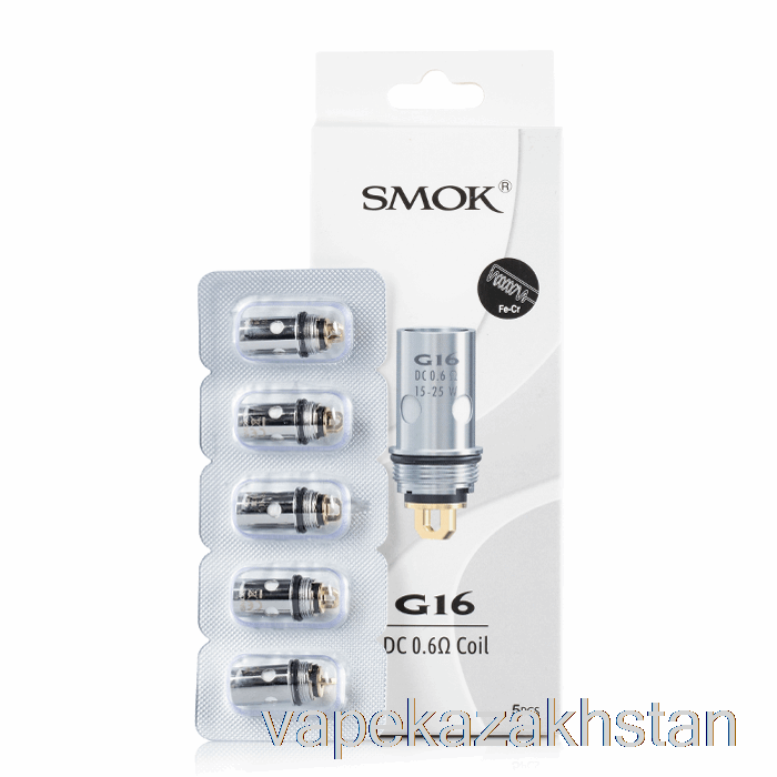 Vape Disposable SMOK G16 Replacement Coils 0.6ohm DC Coils